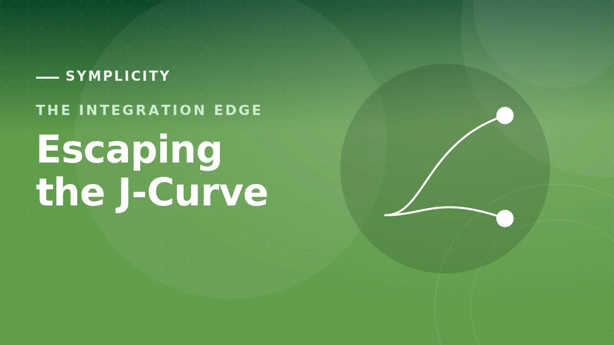 Why AI Tools Fail and Workflow Integration Wins: Escaping the J-Curve